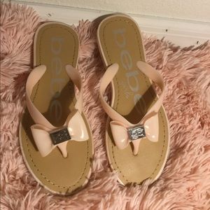 Pink Fancy flip flops